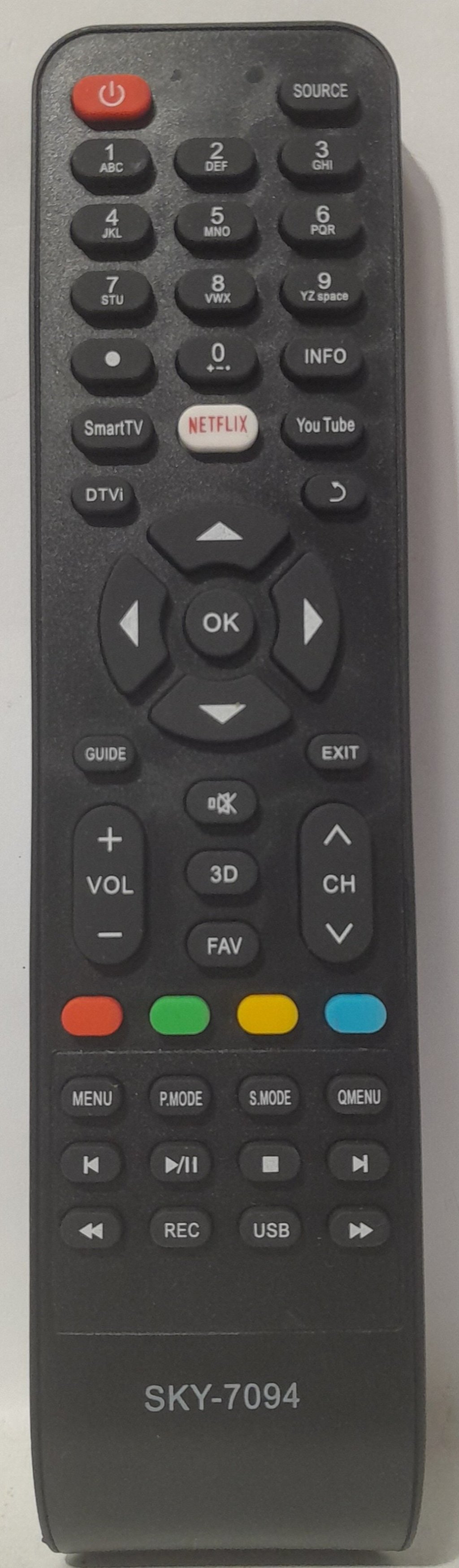 Controle para TVS SMART Philco Tv Modelo SKY-7094