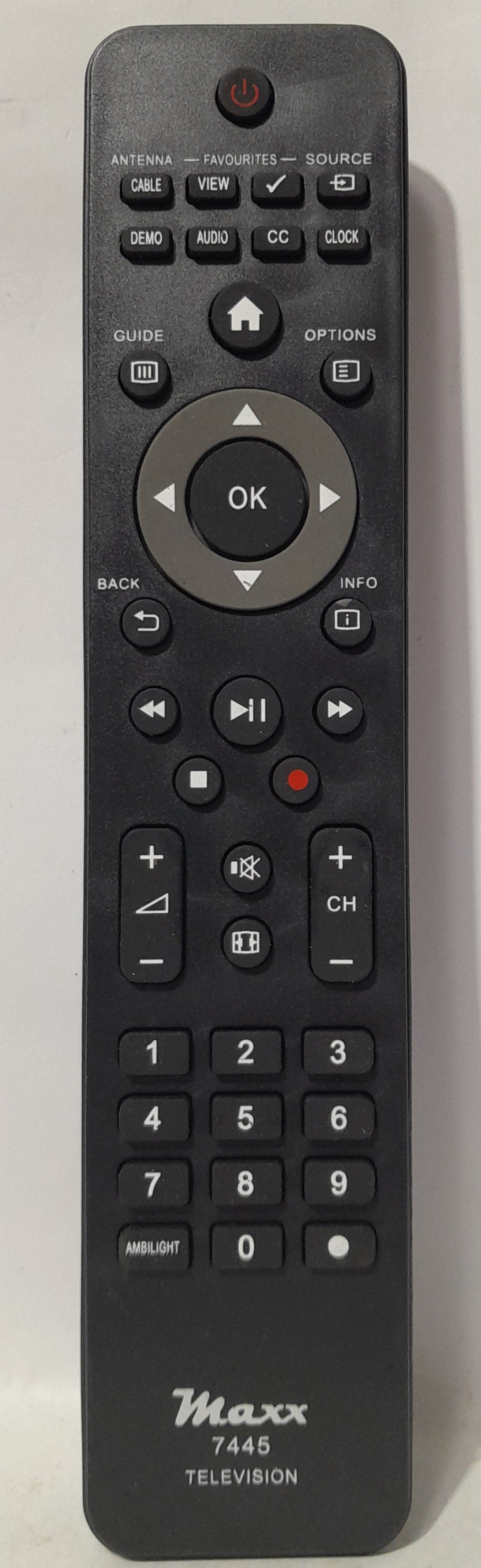 Controle para tv Philips LED modelo maxx-7445