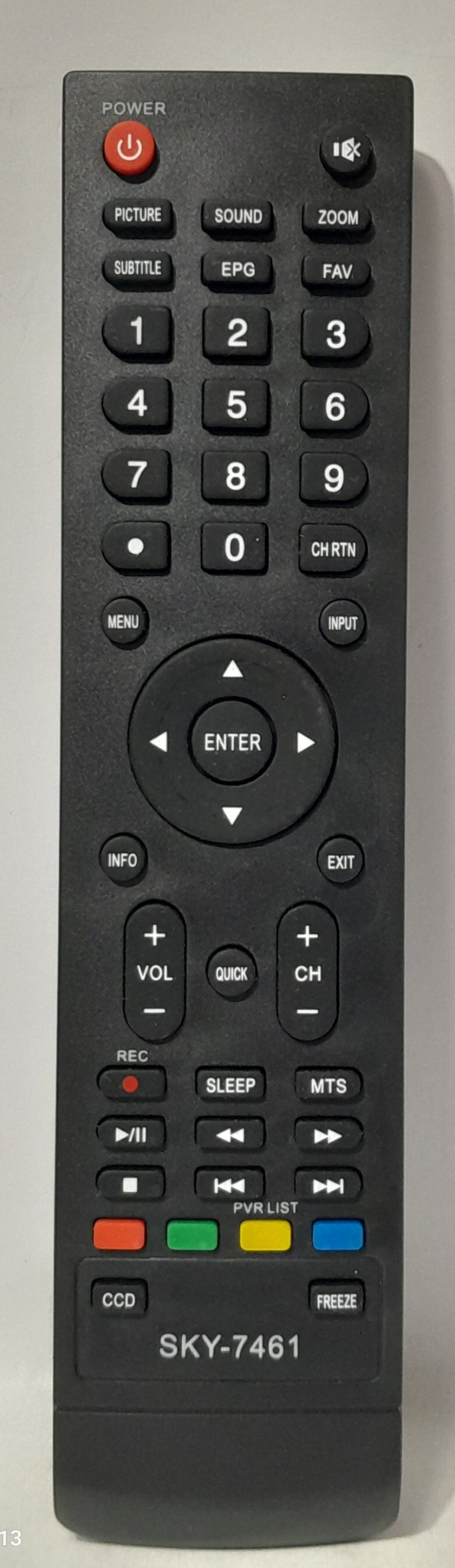 Controle Para TV Philco LCD Modelo sky-7461