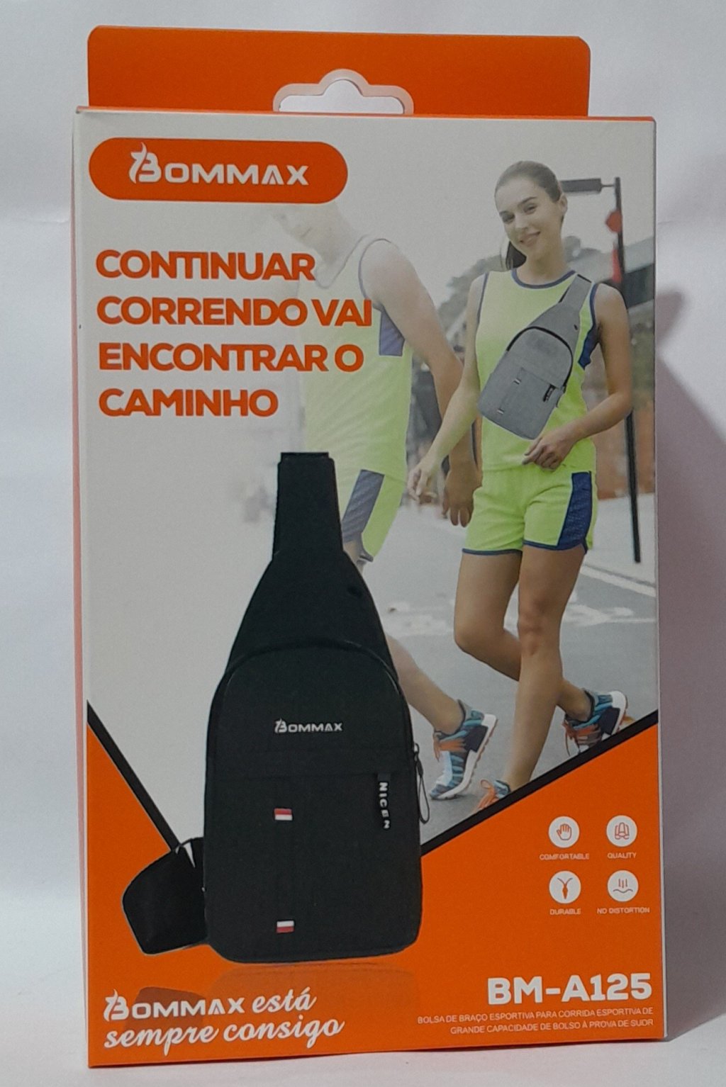 Bolsa esportiva de Corrida a prova de suor Marca Bommax Mod- BM-A125