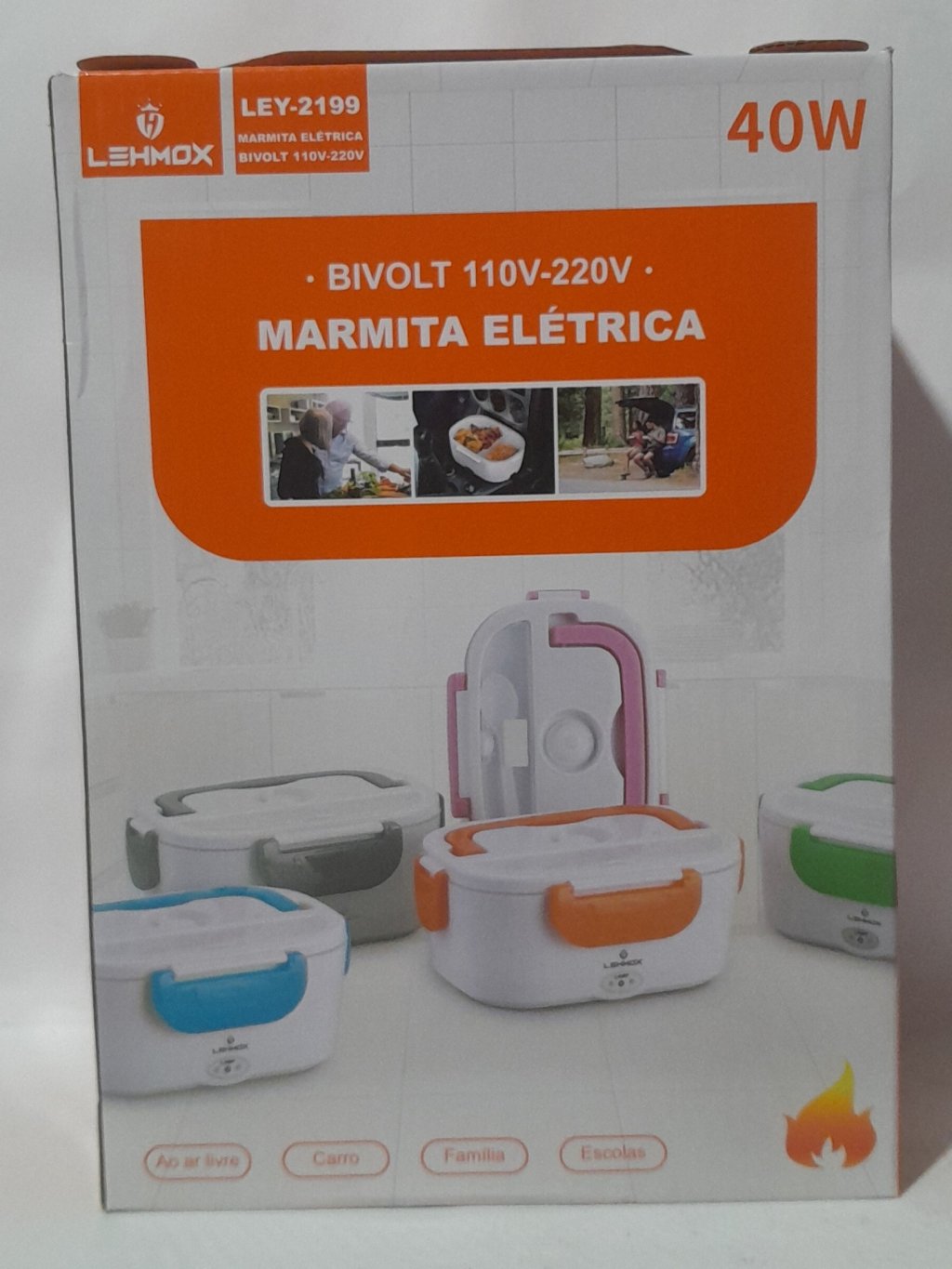 Marmita elétrica bivolt 110v 220v marca lehmox LEY-2199