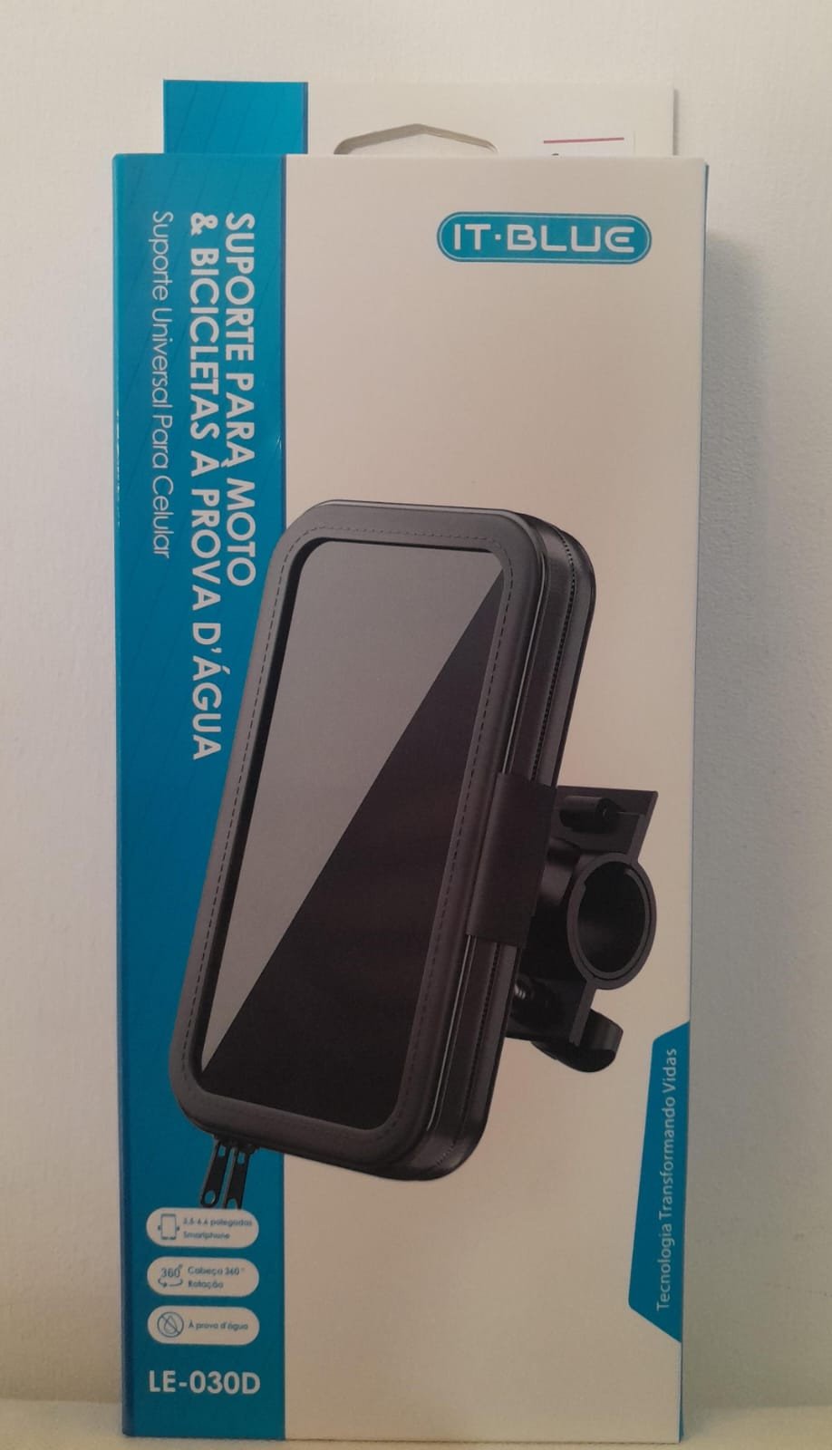 Suporte para moto a Prova de Agua It-blue LE-030d