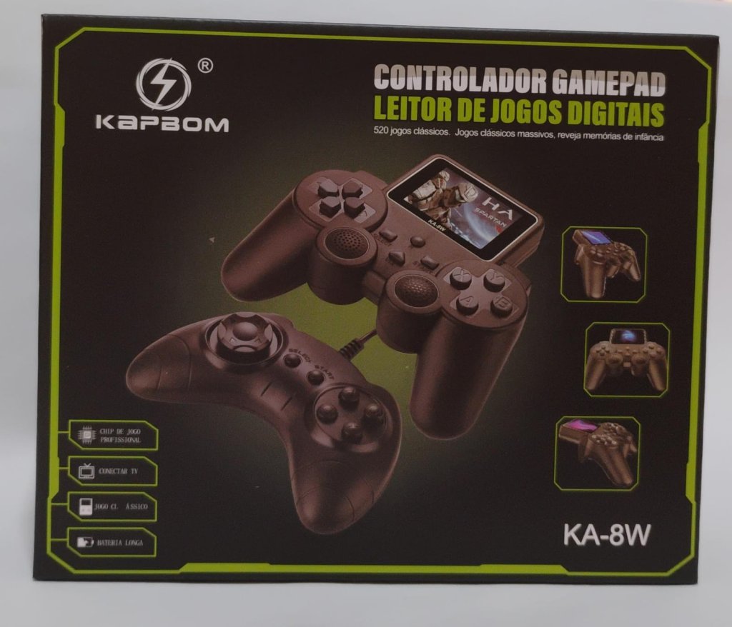 Game com 520 jogos Clássicos