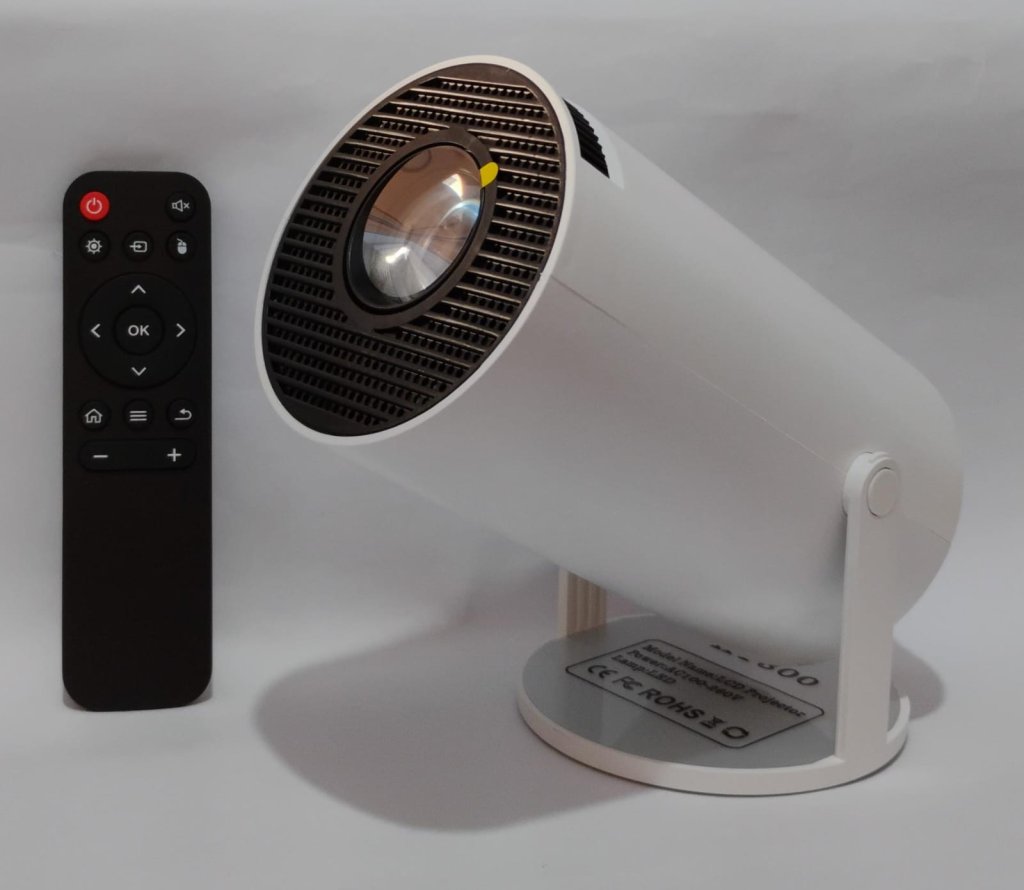 Projetor Ultra HD Android Conexão USB/HDMI HY300