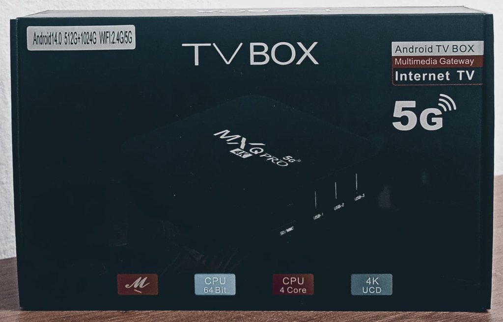 TV BOX MXQ 4K ANDROID 5G CPU CPU 4 CORE
