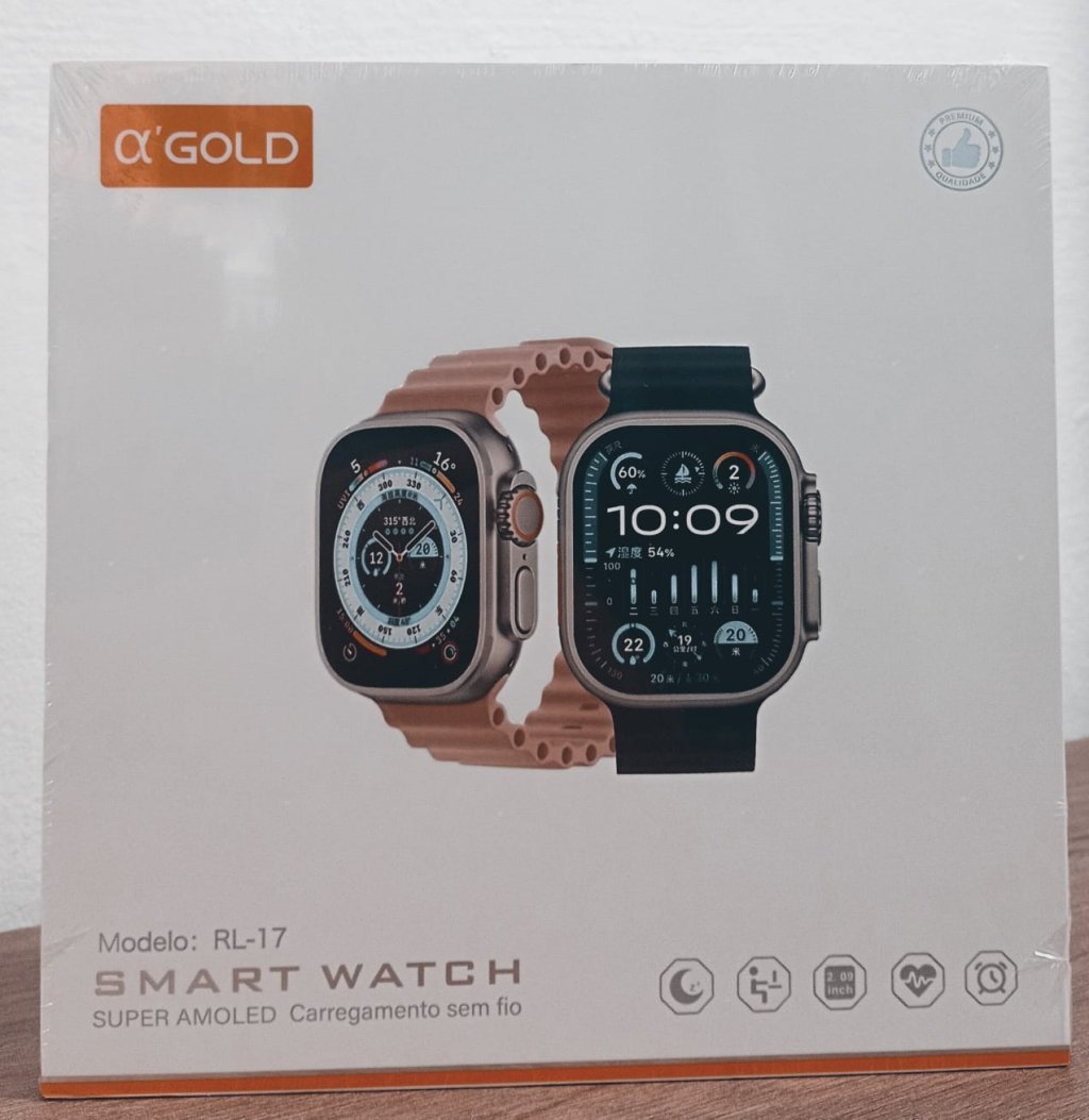 SMART WATCH TELA AMOLED 4 PULSEIRAS