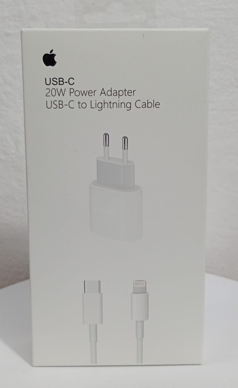 Carregador para iphone 20w usb-C lightning