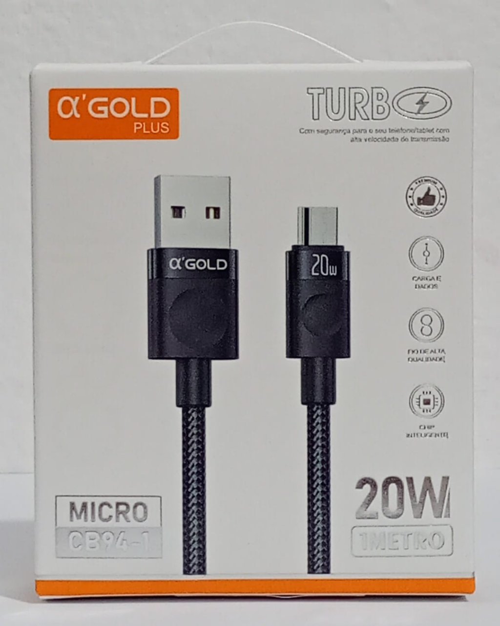 CABO TURBO DE  DADOS MICRO MARCA GOLD