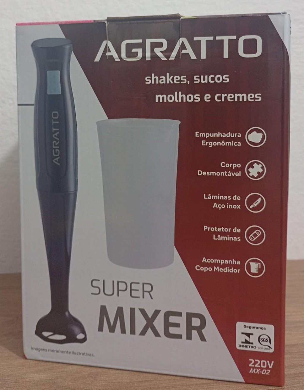 SUPER MIXER PARA SHAKES, SUCOS, MOLHOS E CREMES 220V