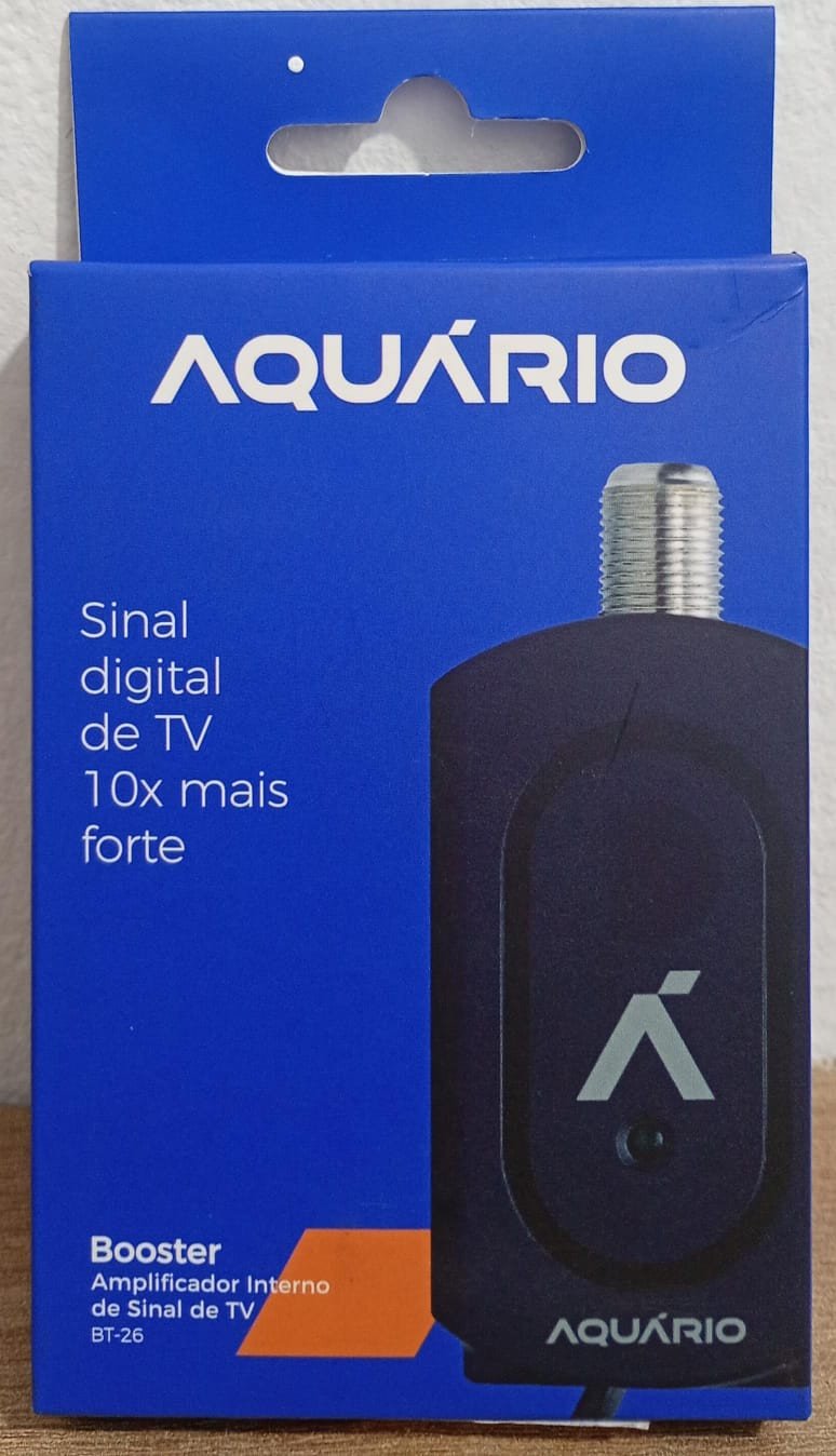 AMPLIFICADOR INTERNO DE SINAL DE TV BOOSTER