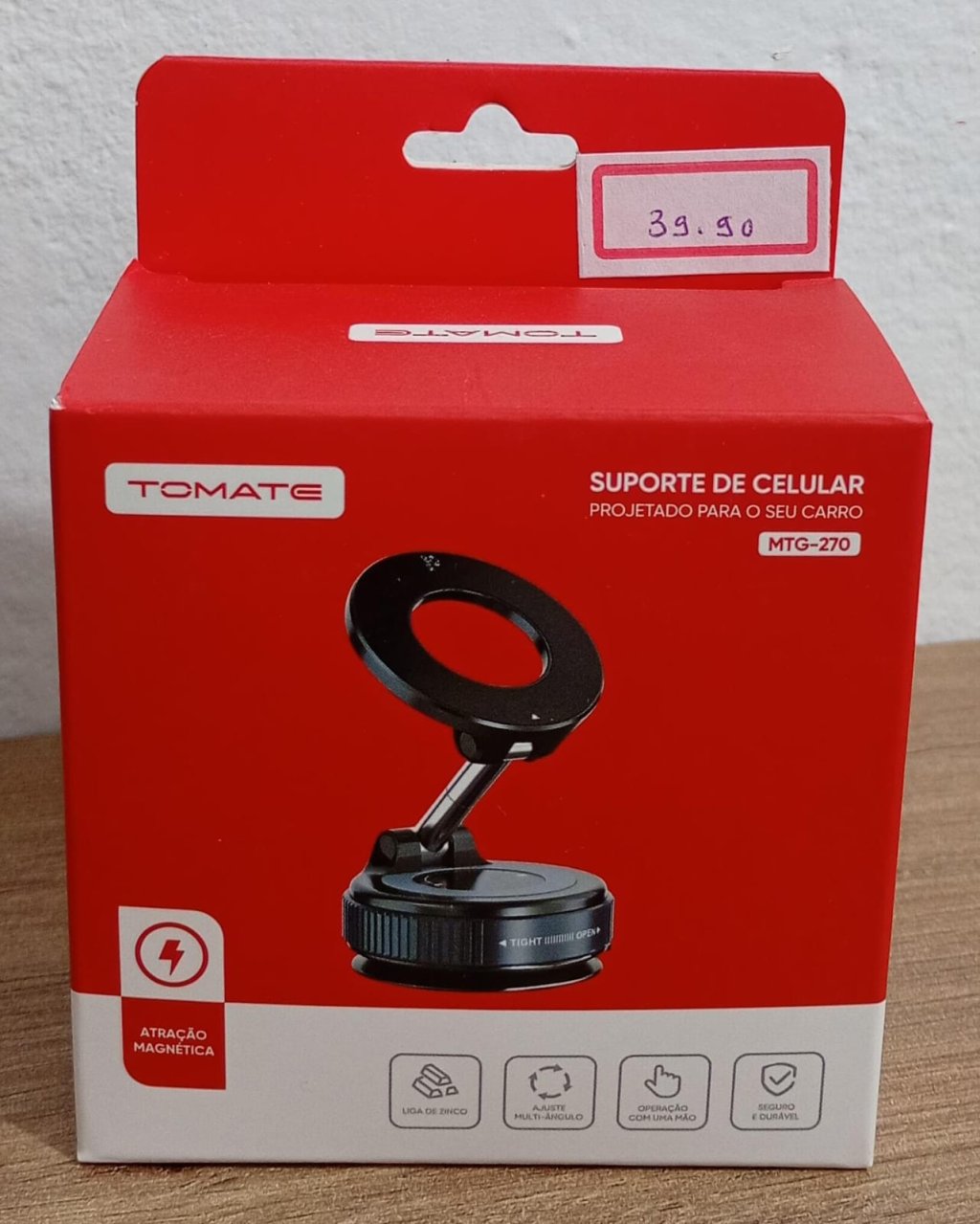 SUPORTE DE CELULAR ATRAÇÃO MAGNÉTICA