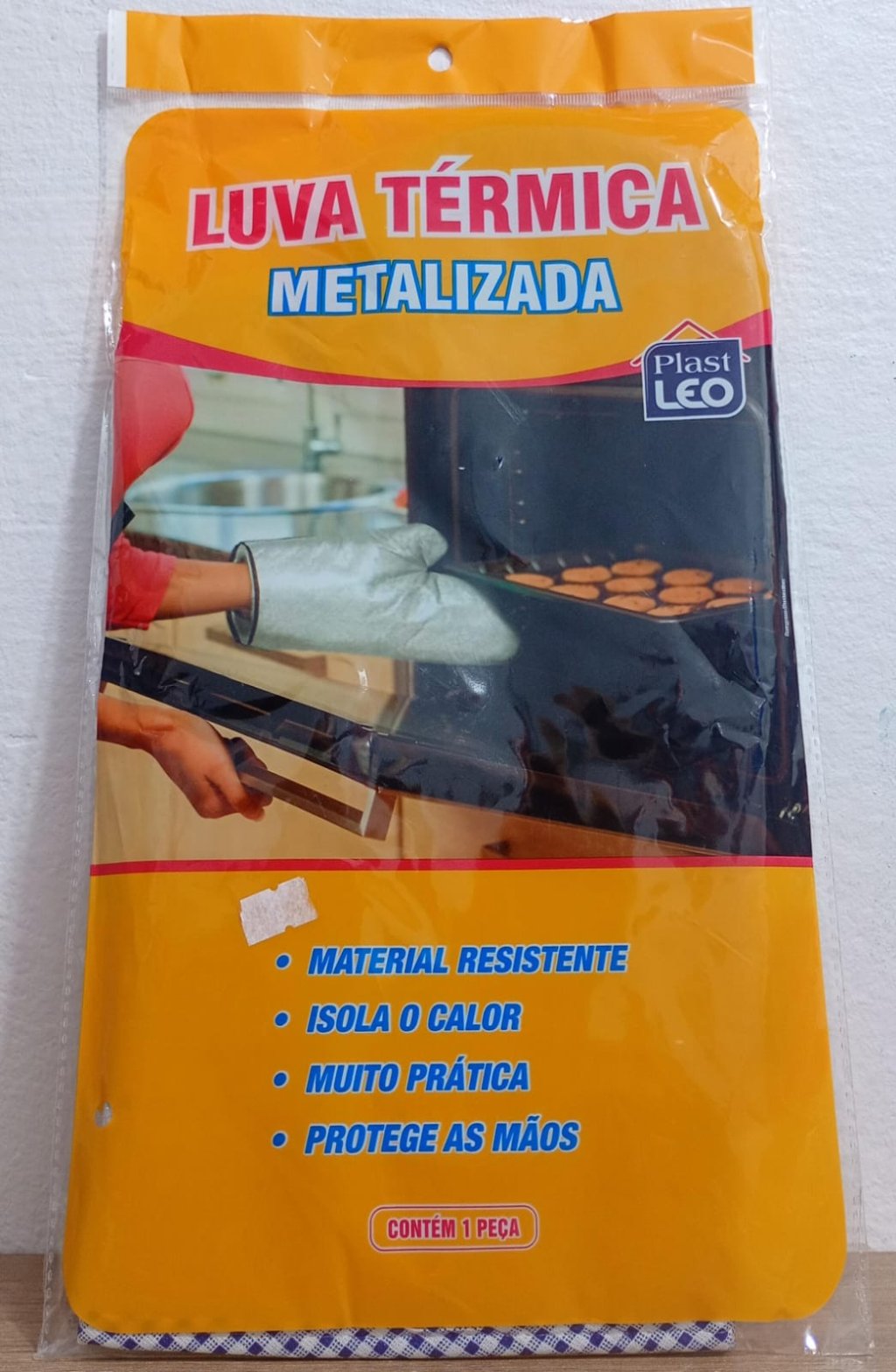 LUVA TÉRMICA METALIZADA