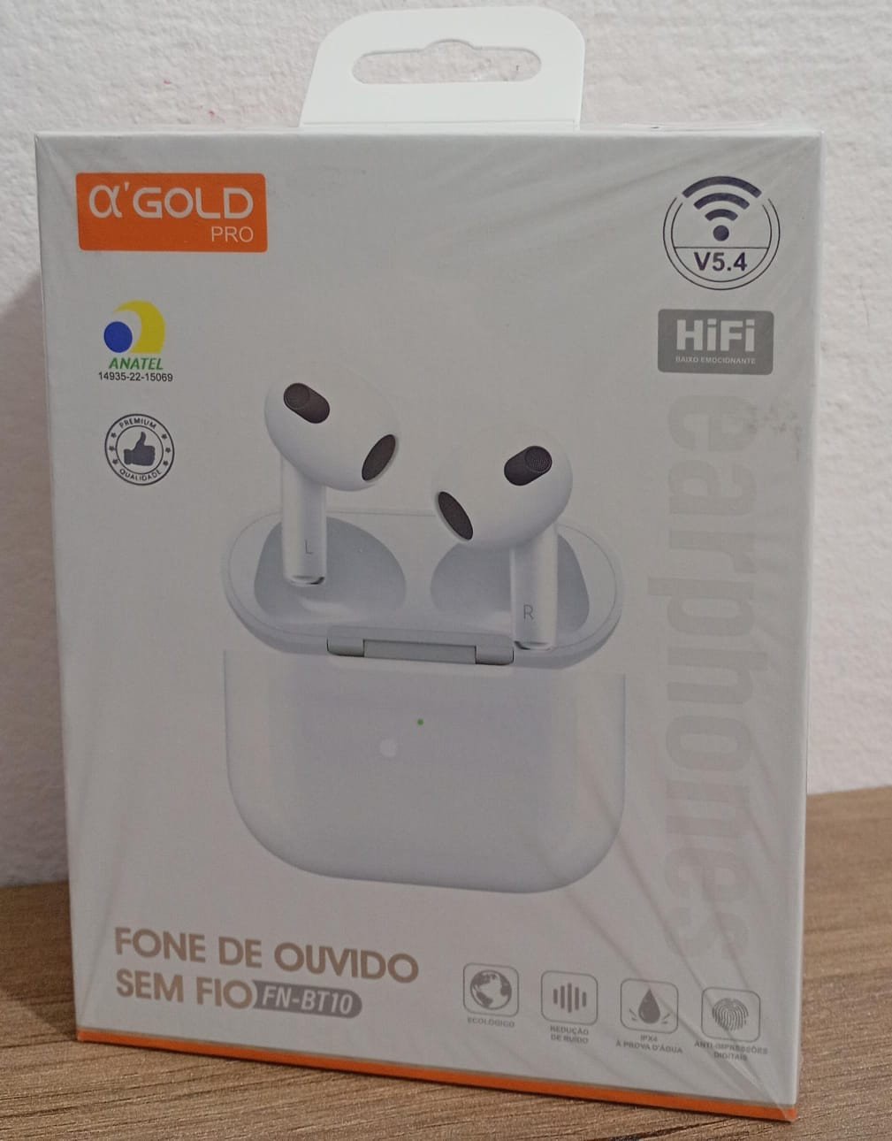 FONE DE OUVIDO BLUETOOTH O'GOLD