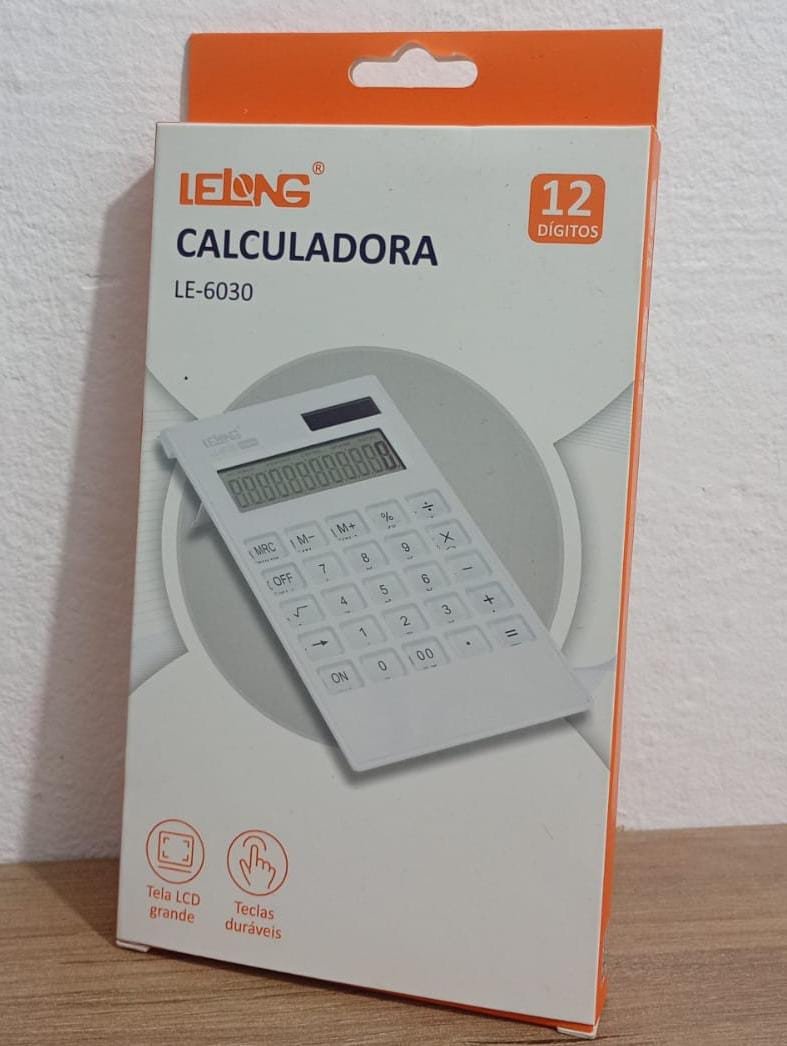 CALCULADORA 12 DIGITOS LELONG