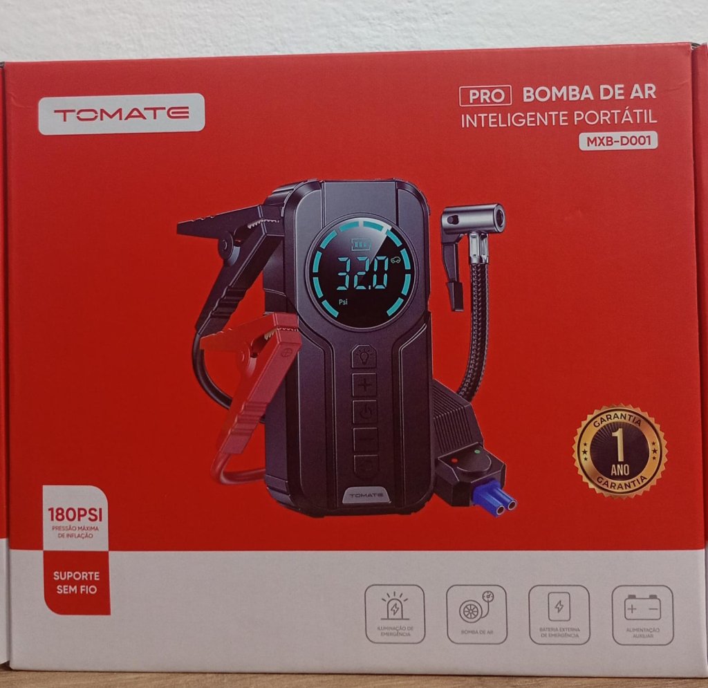 BOMBA DE AR INTELIGENTE PORTÁTIL MULTIFUNCIONAL