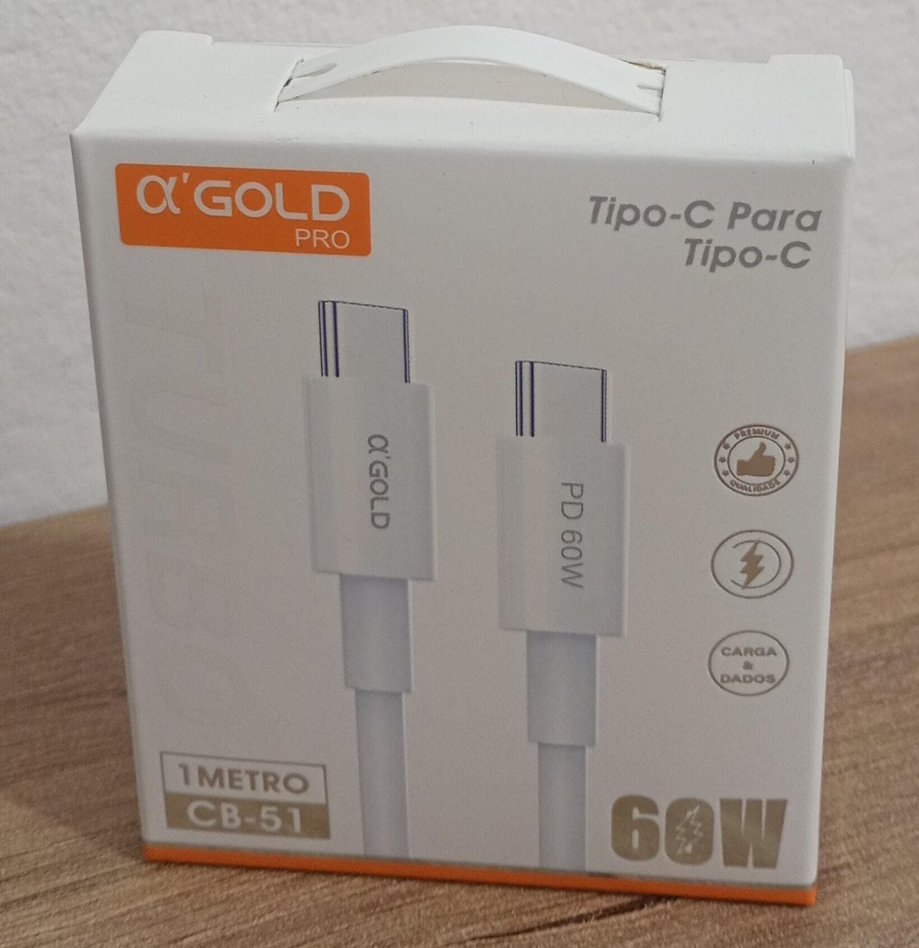 CABO TIPO-C PARA TIPO-C 1 METRO 60W