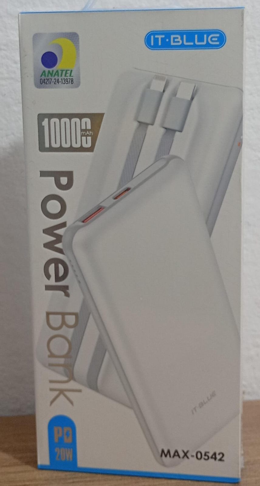 POWERBANK 10000MAH 20W IT BLUE