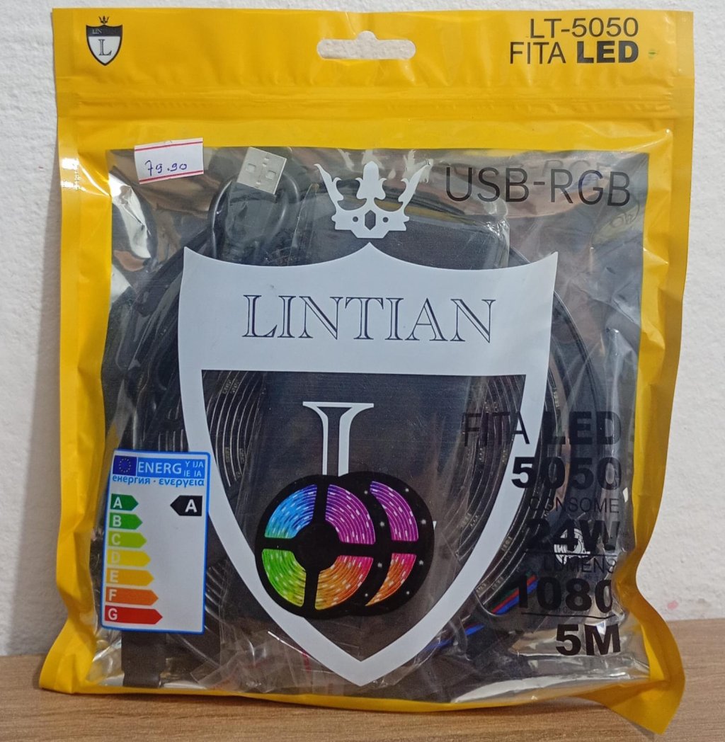 FITA LED 5M COLORIDA