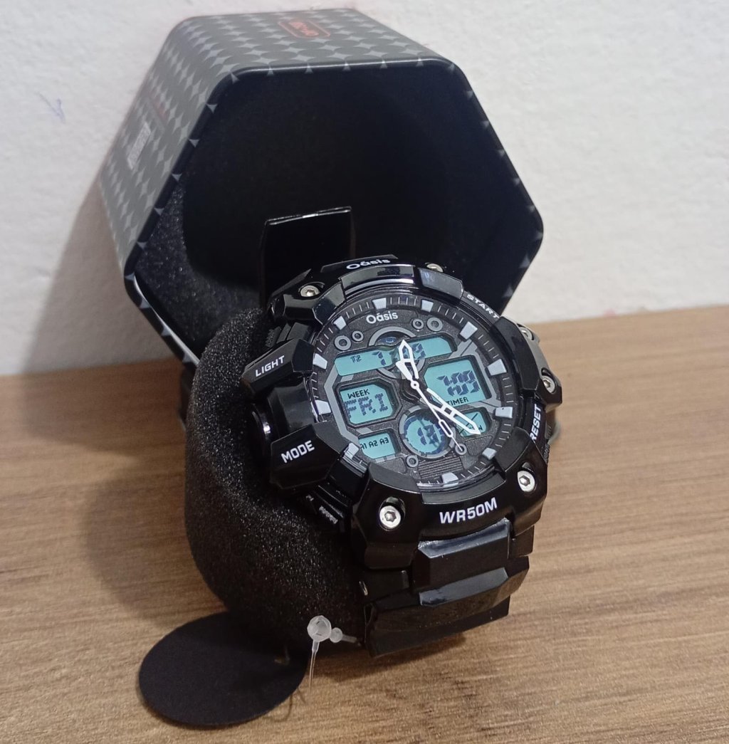 RELÓGIO DE PULSEIRA DE TPU 