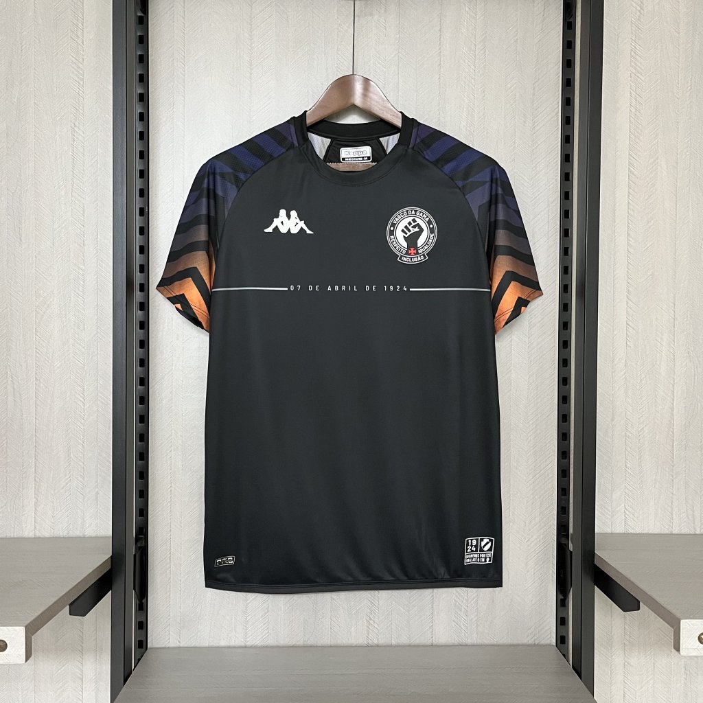 VASCO PRÉ-JOGO PRETA
