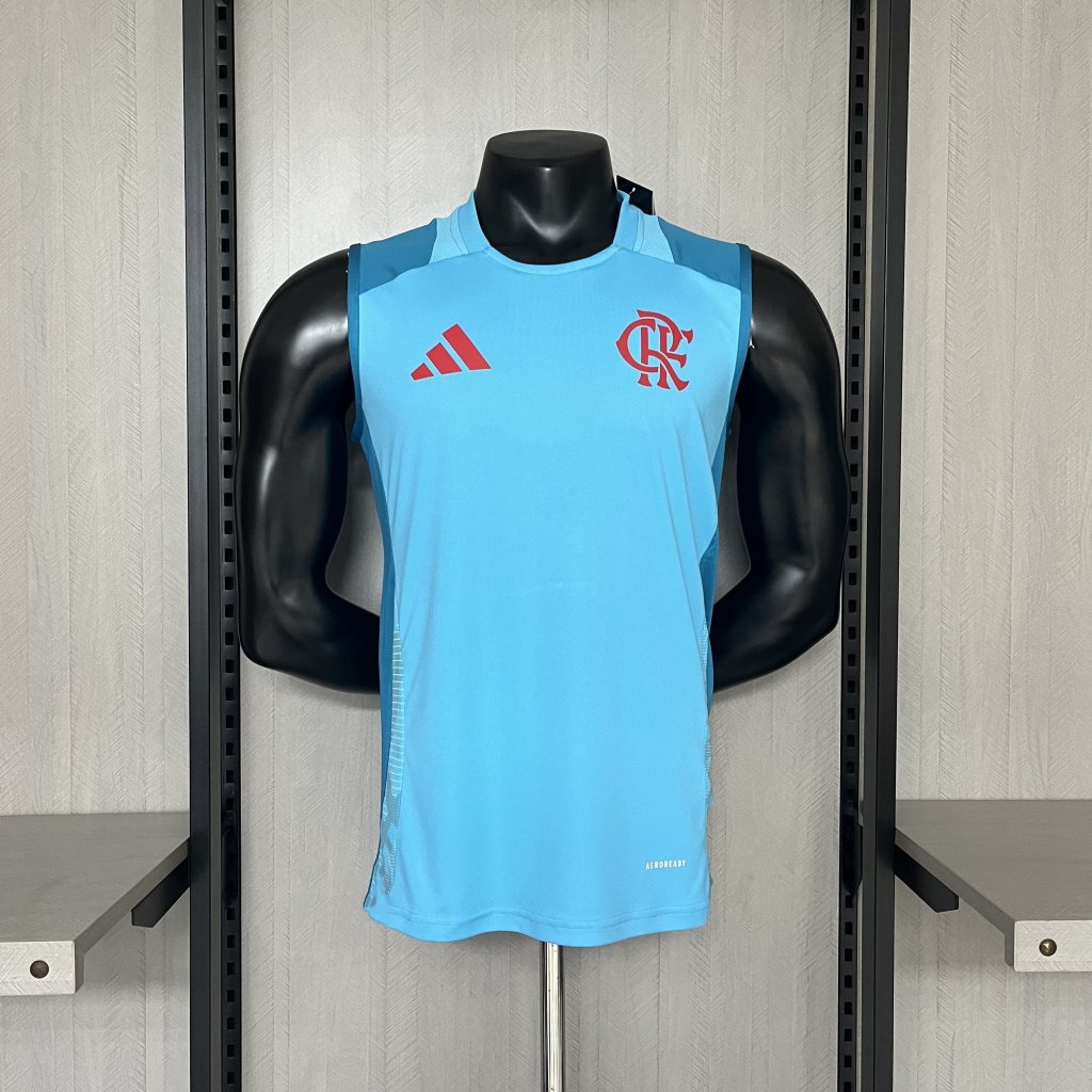 FLAMENGO TREINO (REGATA) - AZUL CLARO