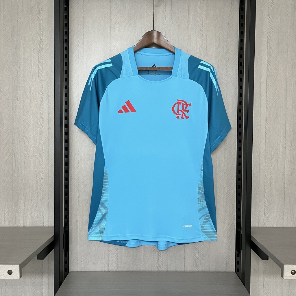 FLAMENGO TREINO AZUL CLARO ( REGATA)