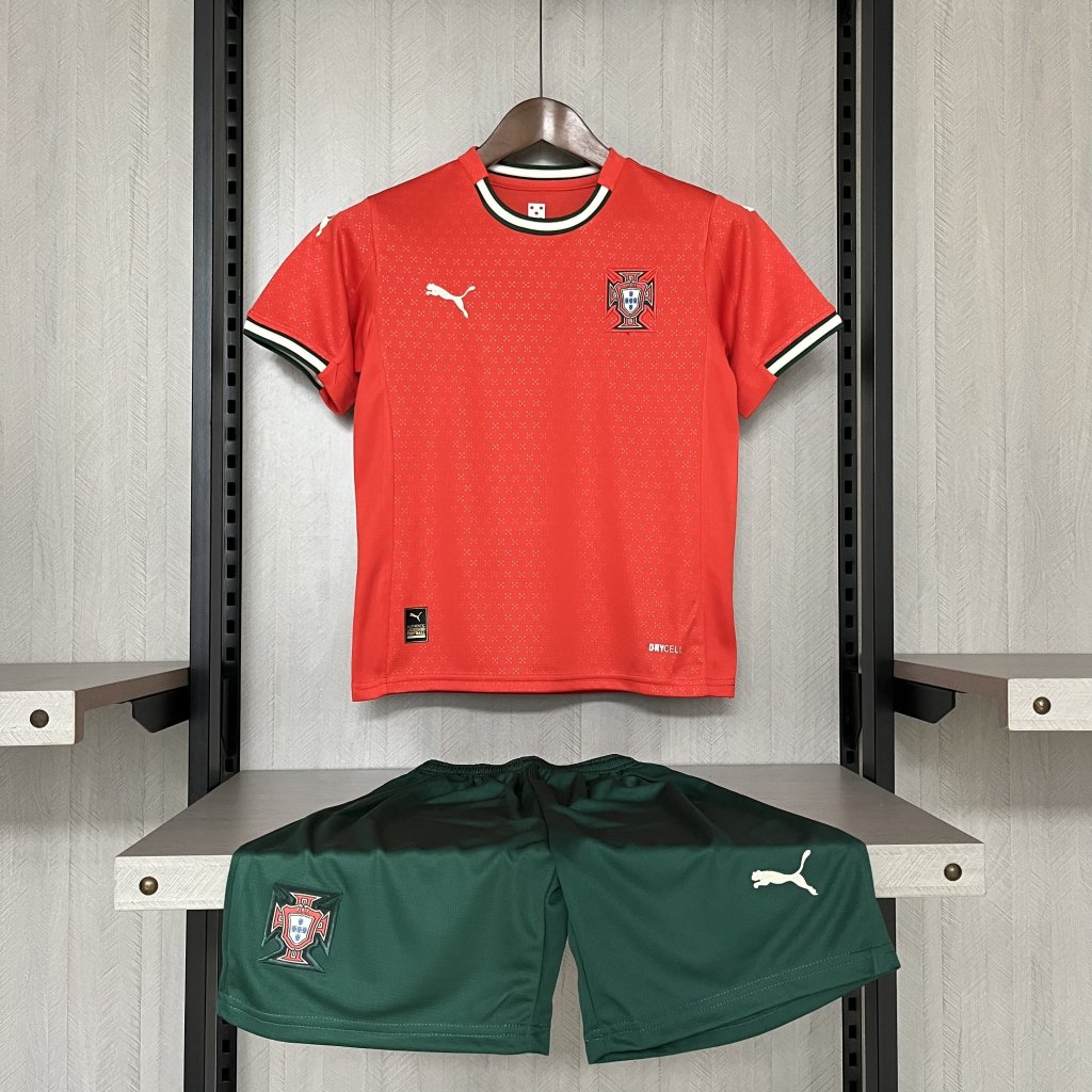 KIT INFANTIL PORTUGAL VERMELHA 
