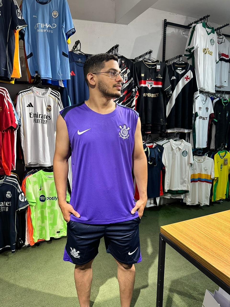 REGATA E SHORT CORINTHIANS
