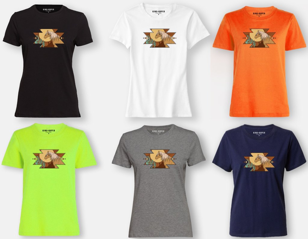 Camiseta Western Feminina