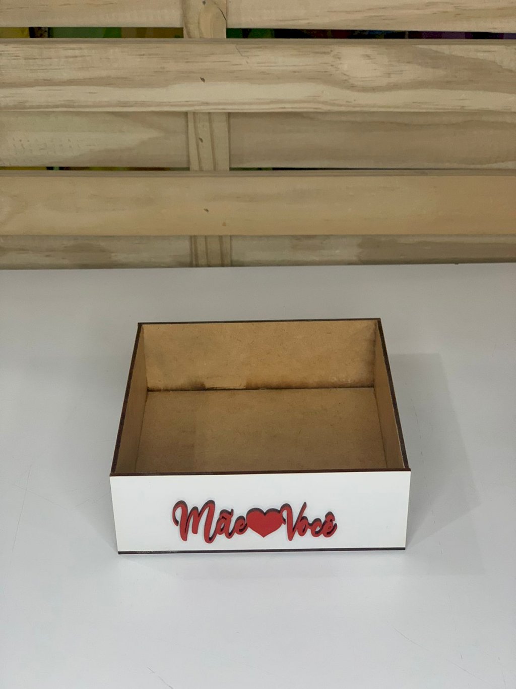 Bandeja branca MDF laminado 580435 - 4