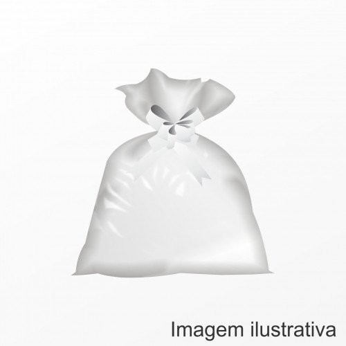 SACO POLI LISO 45CMX60CM 25PC INCOLOR 18985