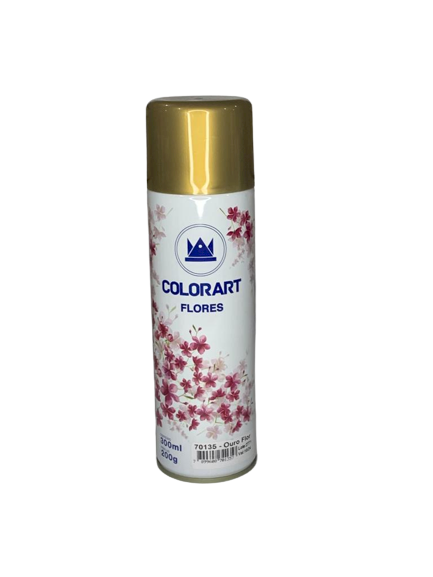 SPRAY FLORAL OURO 8338 701357