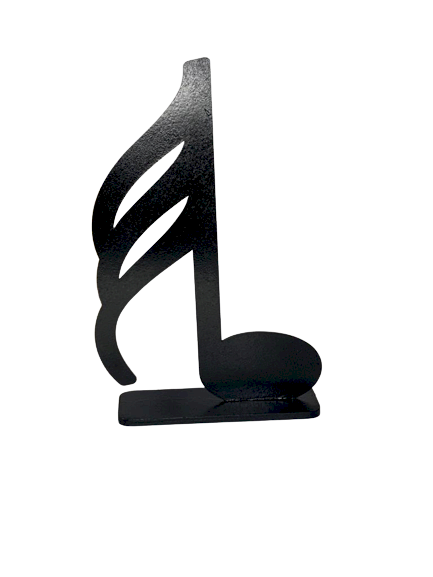 NOTA MUSICAL SIMPLES TRES HASTES FUSA 25CM 550179