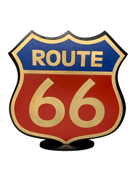 PLACA ROUTE NA BASE 24X24CM MDF 552500