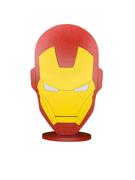 ROSTO DO HOMEM DE FERRO 20CM ALT 567207