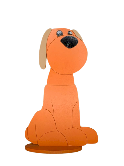 LOULA 25CM NA BASE POCOYO MDF 566163