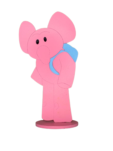 ELLY POCOYO NA BASE 25CM MDF 566156