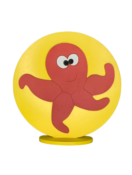 PLACA NA BASE 20X20CM OCTOPUS TURMA DO POCOYO MDF 566170
