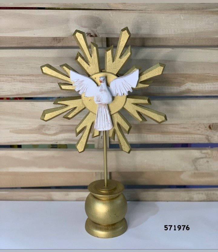 DIVINO PEDESTAL DOURADO 35X25CM DARPD1D 571976
