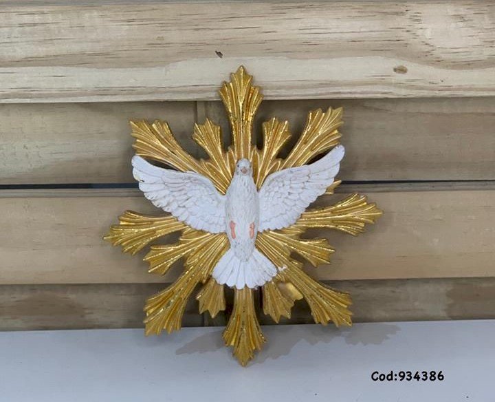 DIVINO ESPIRITO SANTO DE RESINA 14CM ESA02 934386