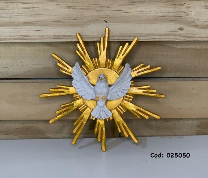 ESPIRITO SANTO DE RESINA 15CM TX46045 15CM  025050