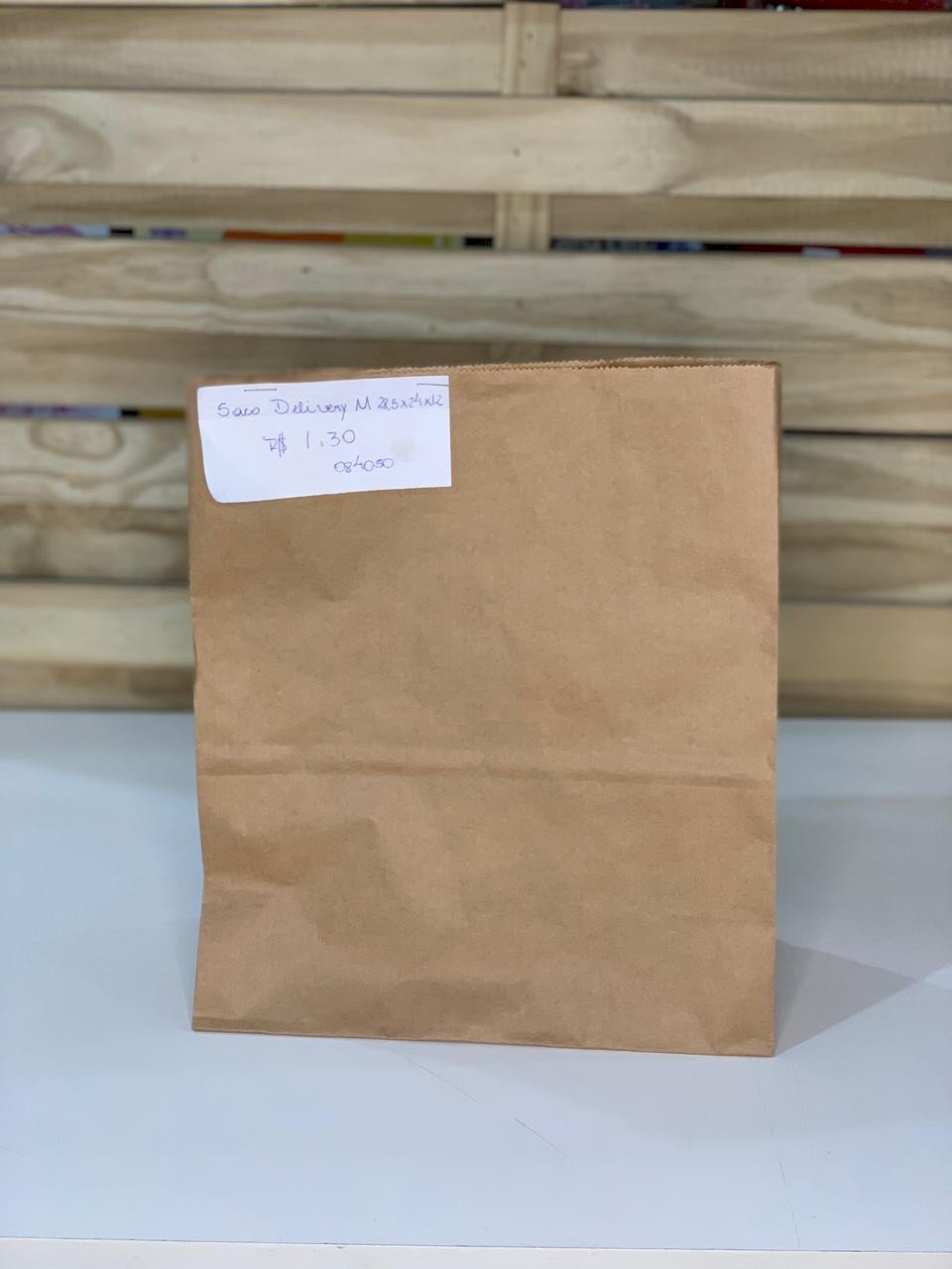 SACO PAPEL KRAFT DELIVERY M 28,5X24X12 21010217 084050