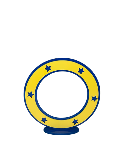 ESCUDO DO SONIC 20X20XCM MDF 566651