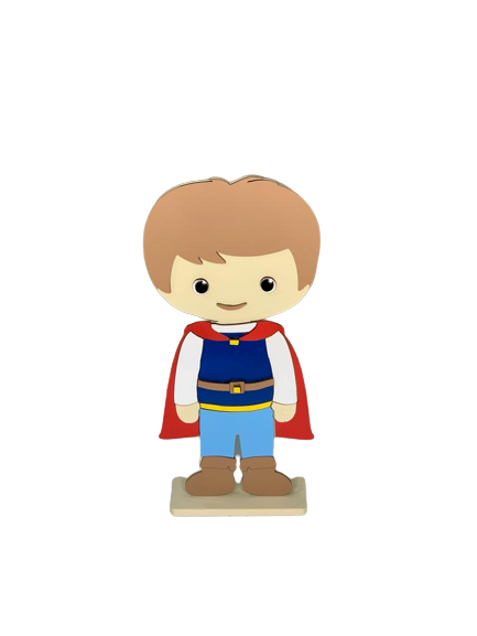 PRINCIPE BRANCA DE NEVE 25CM MDF 573017