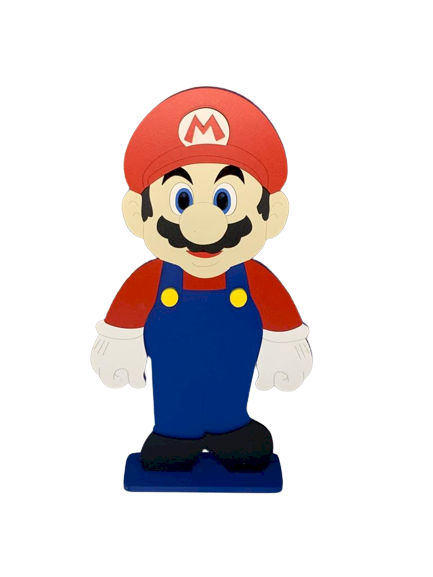 SUPER MARIO NA BASE 30CM MDF 571099