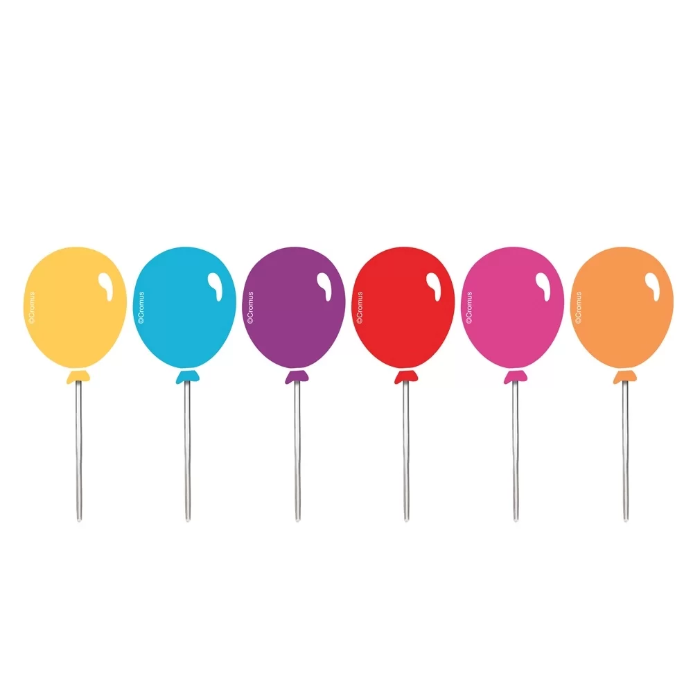 PICK DECORATIVO FESTA DAS CORES SORTIDO C/12 28810071