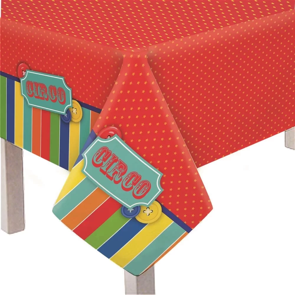 TOALHA DE MESA CIRCO 118X180CM UV 162005 253667