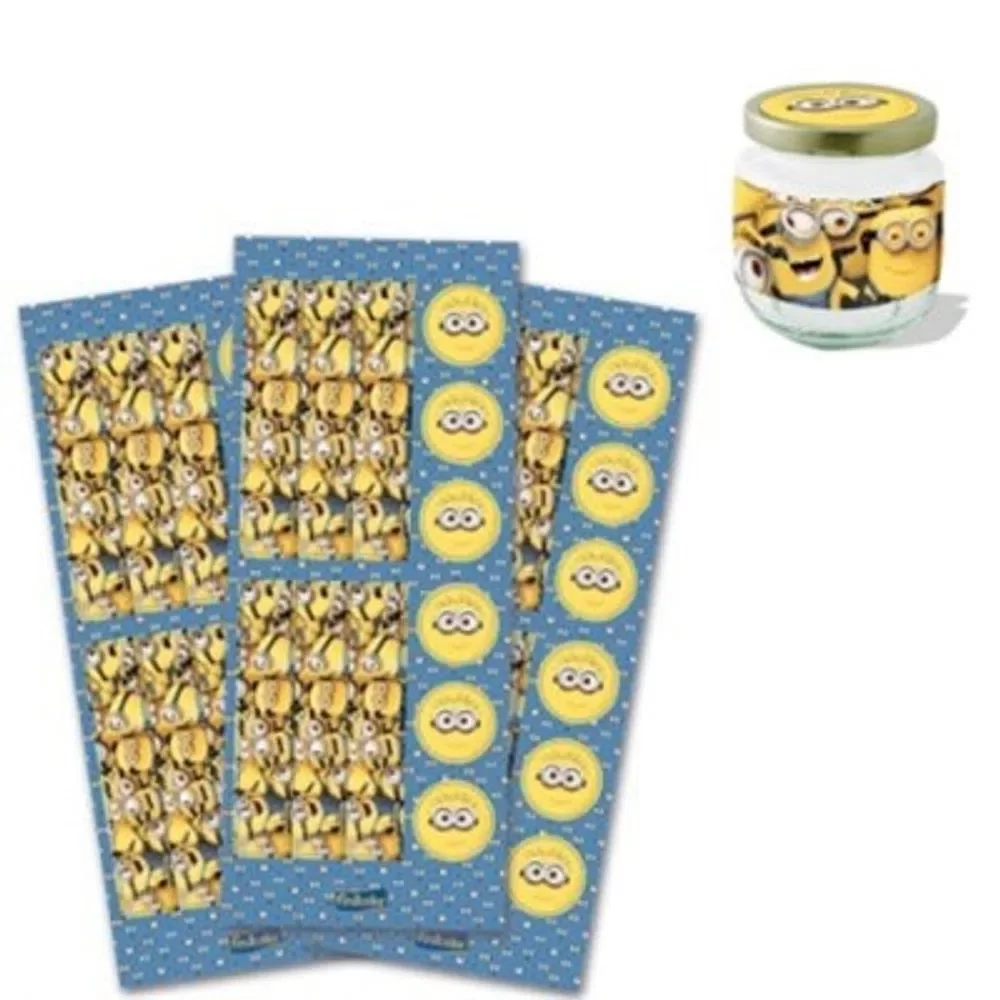 ADESIVO P.LEMBRANCINHAS MINIONS 2200220101