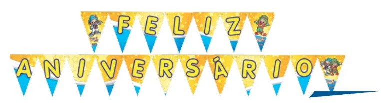 FAIXA FELIZ ANIV. PAT. PATATA INFANTIL 12 515559