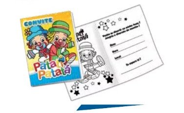 CONVITE 1A BATATI PATATA INFANTIL 2201650017 515535
